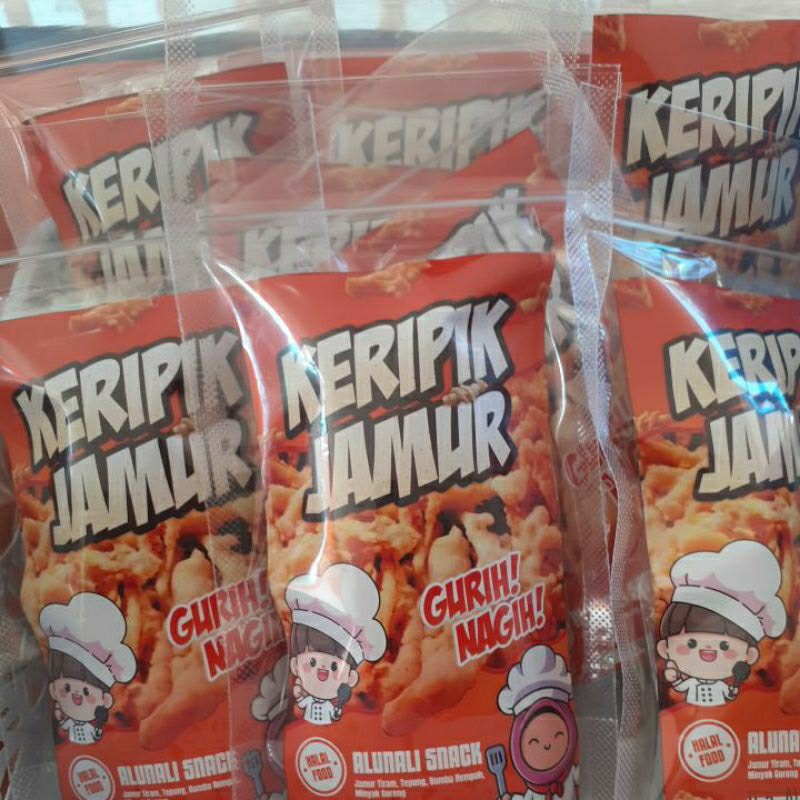 

Keripik Jamur Tiram // Jamur Crispy Alunali Snack Tanpa Bahan Pengawet