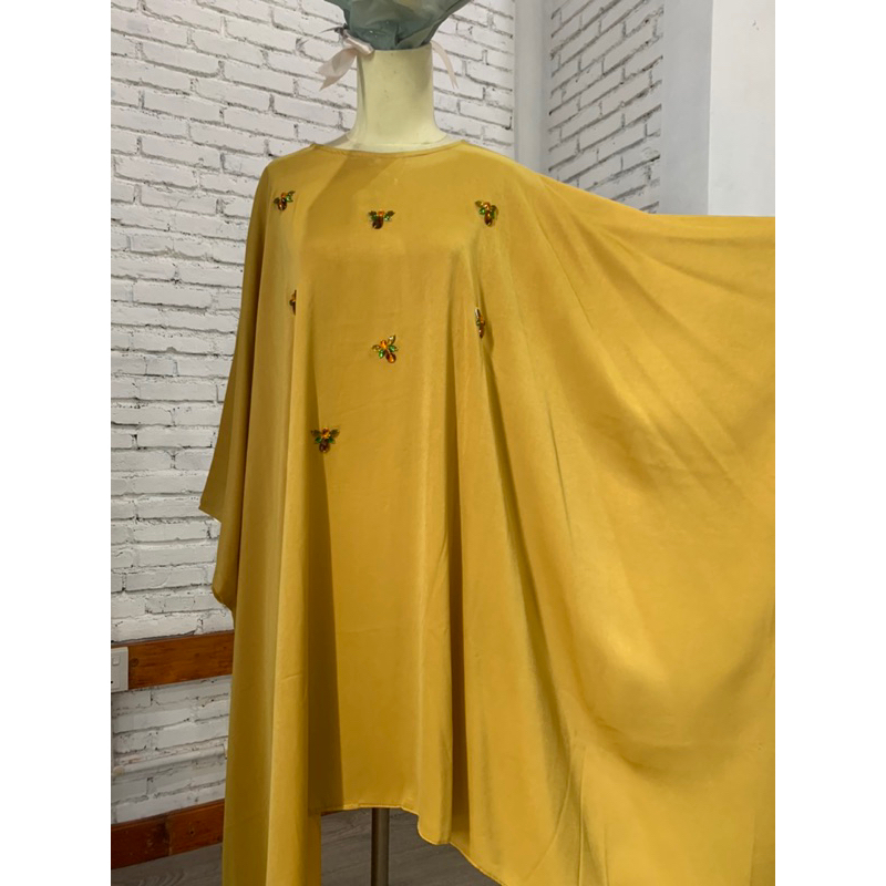 Preloved Abaya top in mustard
