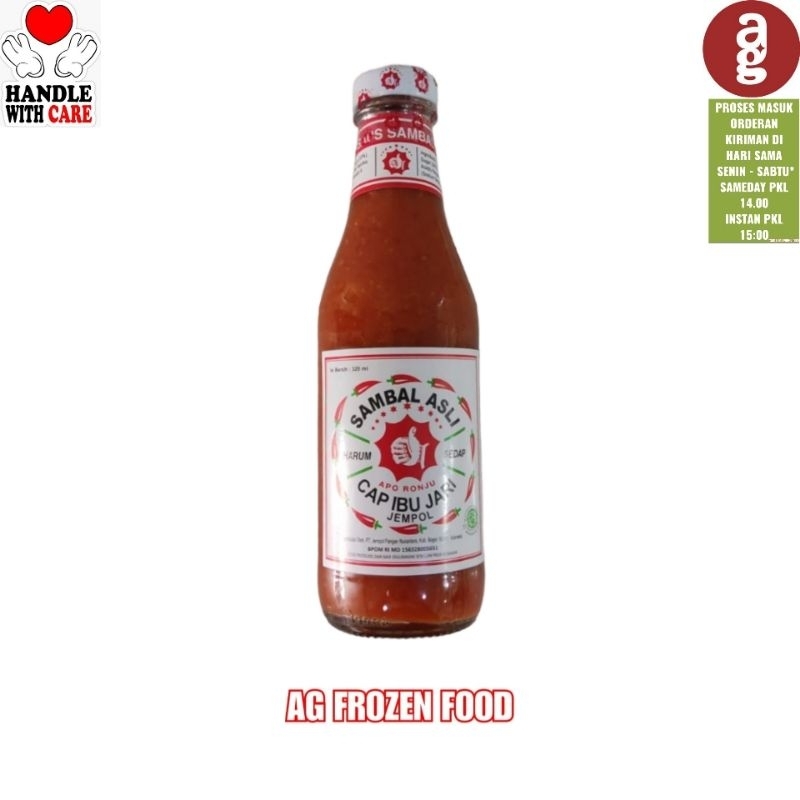 

Sambal Asli Cap Ibu Jari Jempol 320ml