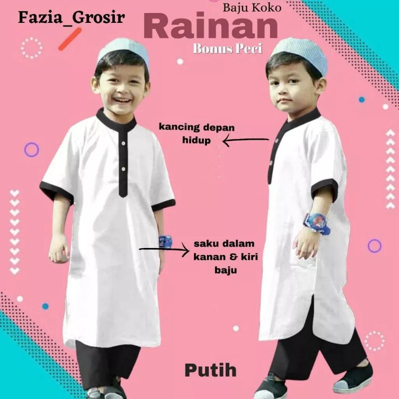 COD YANG LAGI HITS KOKO MUSLIM ANAK RAINAN PREMIUM UMUR 1-11 THN