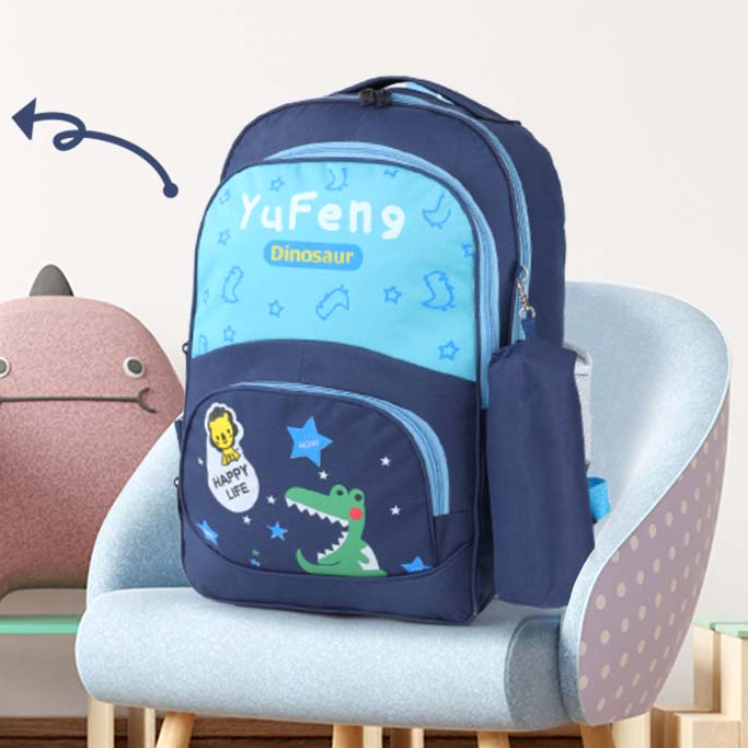 Tas Ransel Anak Dinosaurus Backpack Sekolah TK PAUD 725