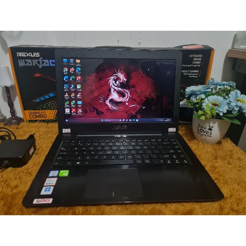 LAPTOP ASUS A456URK/INTEL CORE I5/RAM 8GB DDR 4/DUAL VGA/SSD+HDD