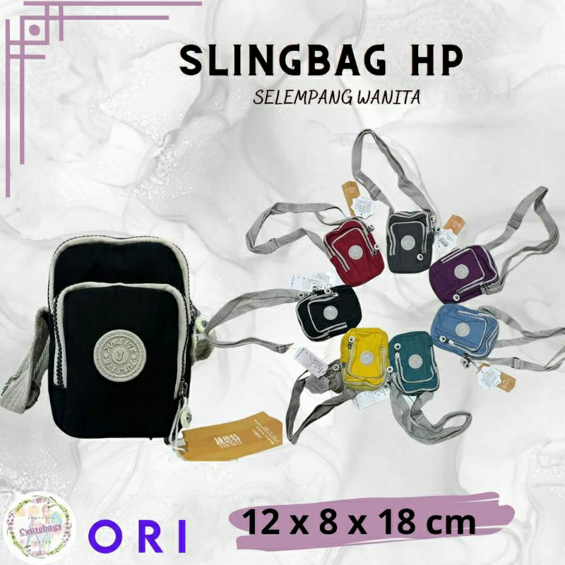 YUESITE ANNA TT TAS SELEMPANG HP WANITA SMALL SLINGBAG IMPORT ANTI AIR