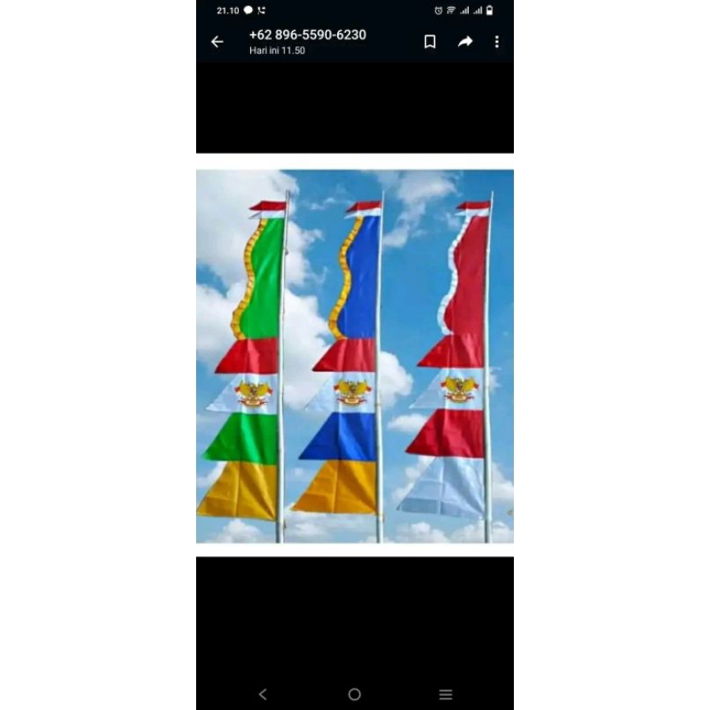 umbul umbul kuda laut