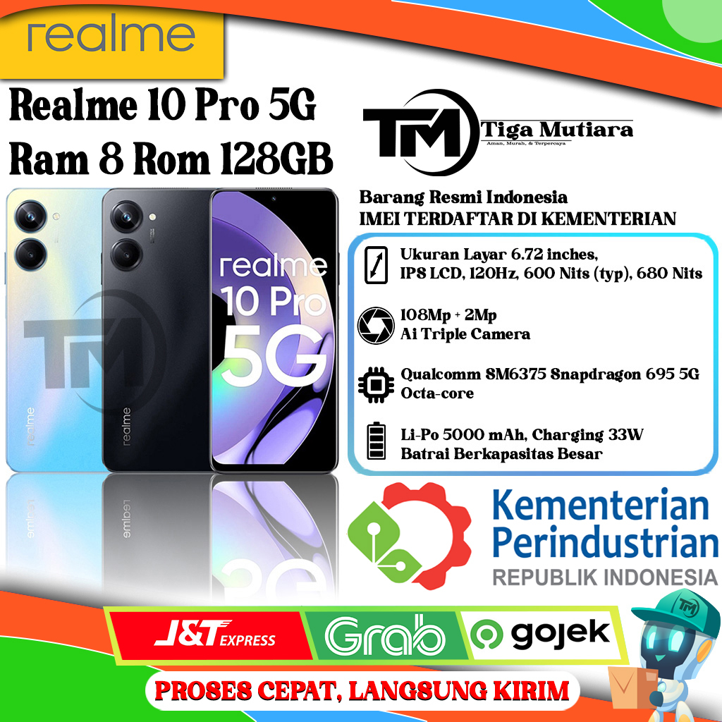 Realme 10 Pro 5G Ram 8/128GB | Ram 8/256GB