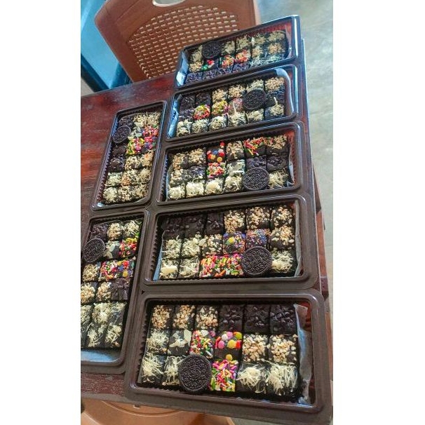 

Brownies Panggang Fudgy Mini Cek Heppy
