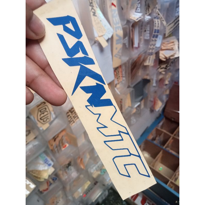 stiker cutting psknmtc new Ter baru untuk body motor visor bisa cod