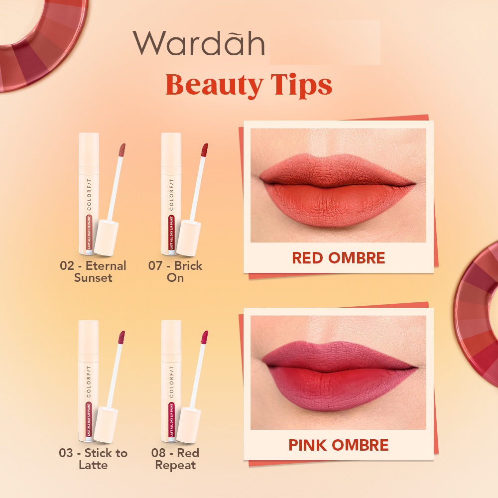 Wardah Colorfit Last All Day Lip Paint