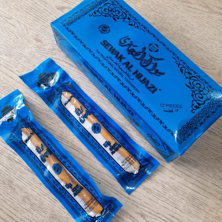 Siwak Al Hijazi ( Biru ) Miswak Al Hijazi Sunnah Siwak Asli