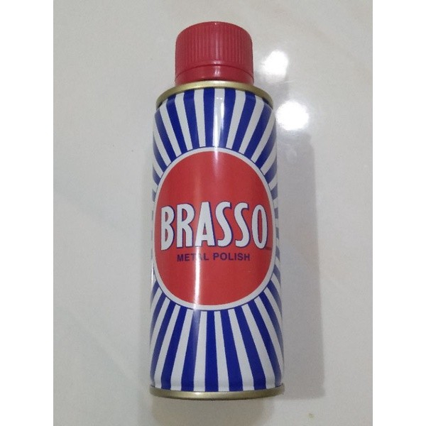 Brasso Metal Polish 200ml BRASSO pengkilat metal Besi Logam 200 ml