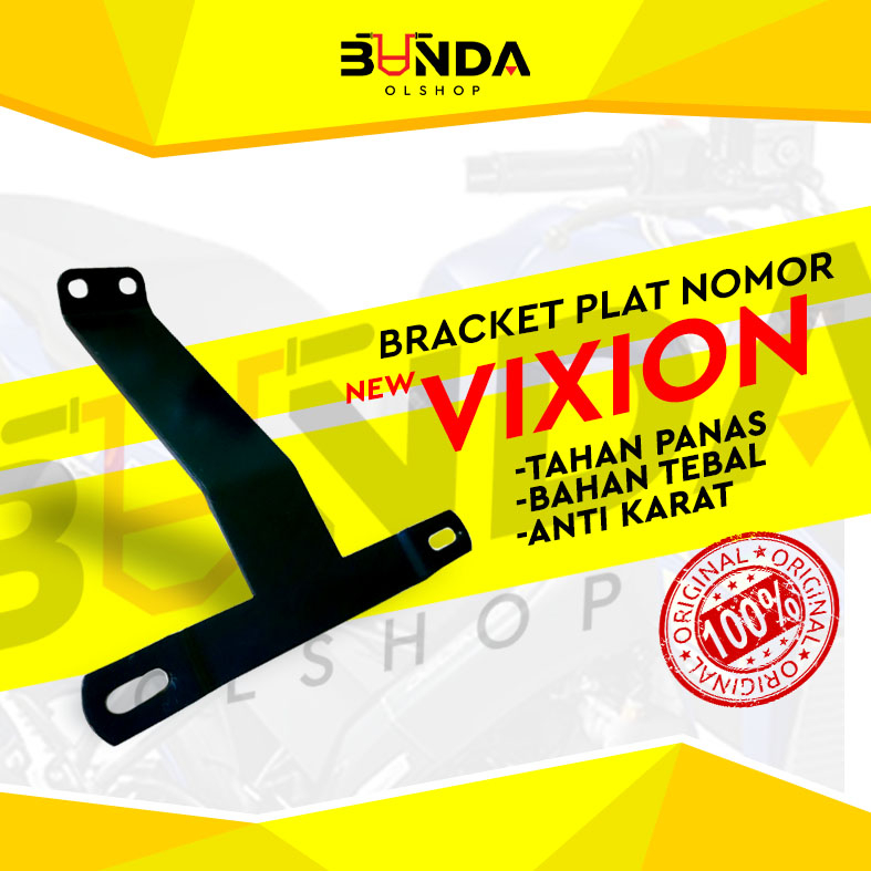 Breket/Dudukan Plat Nomor New Vixion