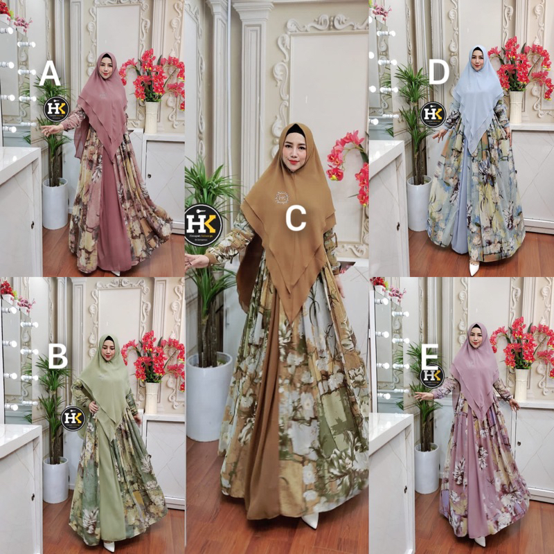 Delisa series by hk dermawan/Delisa syari ori by hk