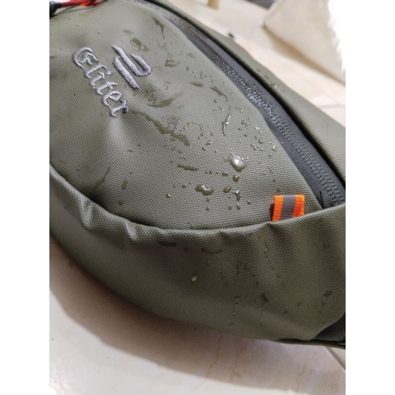 Tas Waistbag Pria Wanita Anti Air Selempang Waterproof Cowok