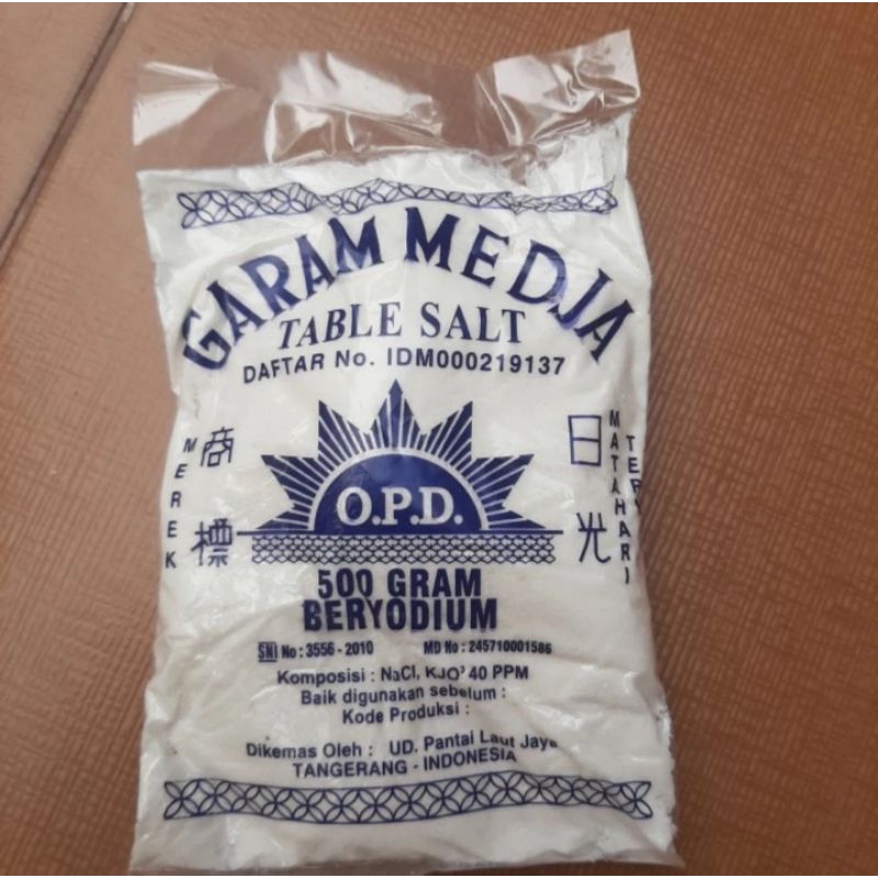 

Garam Medja Beryodium 500gr