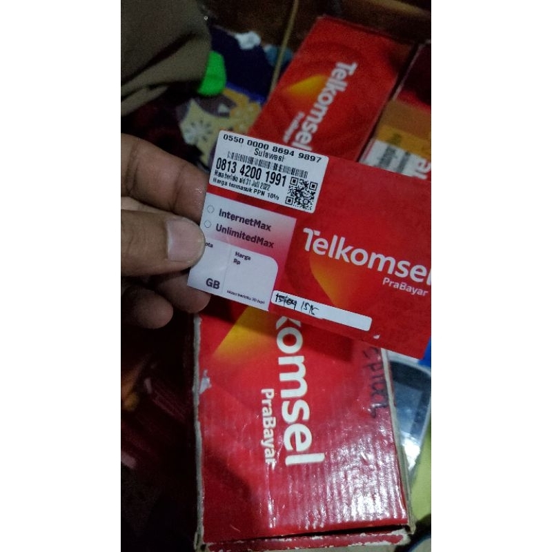 kartu telkomsel seri tahun 91