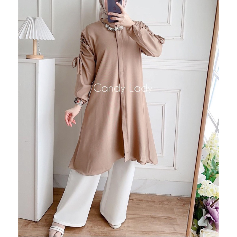 atasan tunik wanita atasan muslim wanita baju santai baju kasual