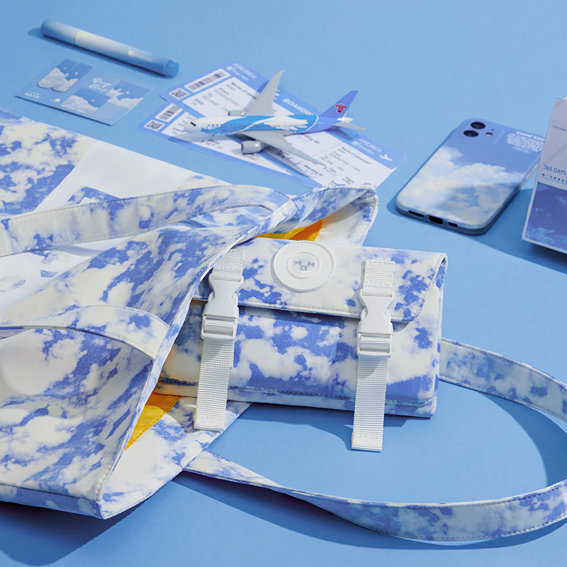 MAH Fashion Style Pencil Bag Portable Mini Bag for School(Let's go Series)