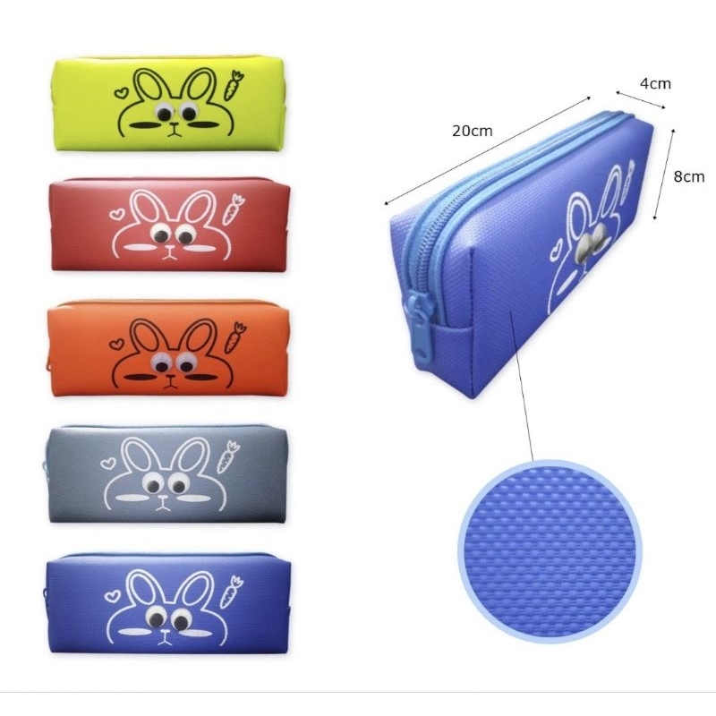 

( PER PCS ) TEMPAT PENSIL KAIN / PC CASE ST 248A/ TEMPAT PENSIL RESLETING