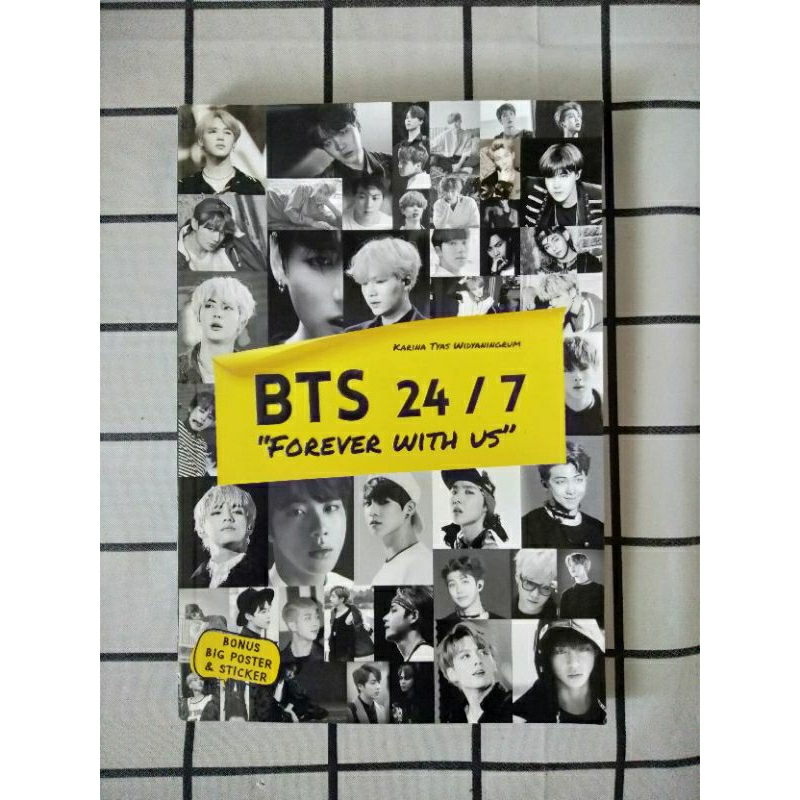 [Preloved] BTS 24/7 "Forever with us" Fanbook