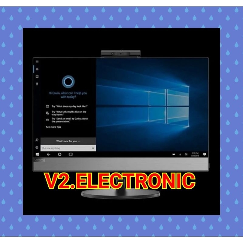 PC AIO Lenovo V530-22ICB Intel Core i7-9700T RAM 16GB SSD 256GB + HDD 1TB Windows 11