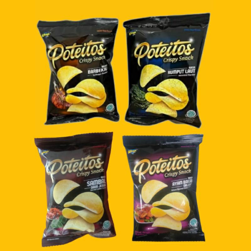 

Snack Ciki Poteitos chips 12gr murah