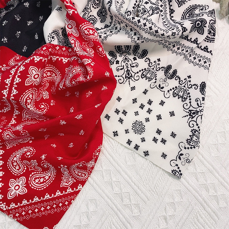 COD❤️Slayer Scraf Bandana Headband Hip-Hop Elastis Scarf Hair Aksesoris wanita syal