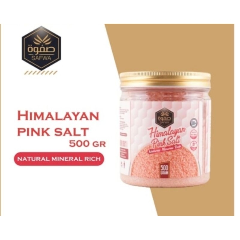 

Safwa Garam Himalaya 500 Gr | Himalayan Pink Salt Himsalt Premium