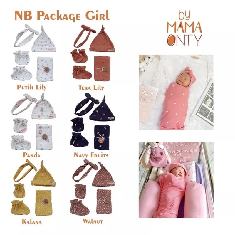 BEDONG BAYI GIRL SET BY MAMA ONTY