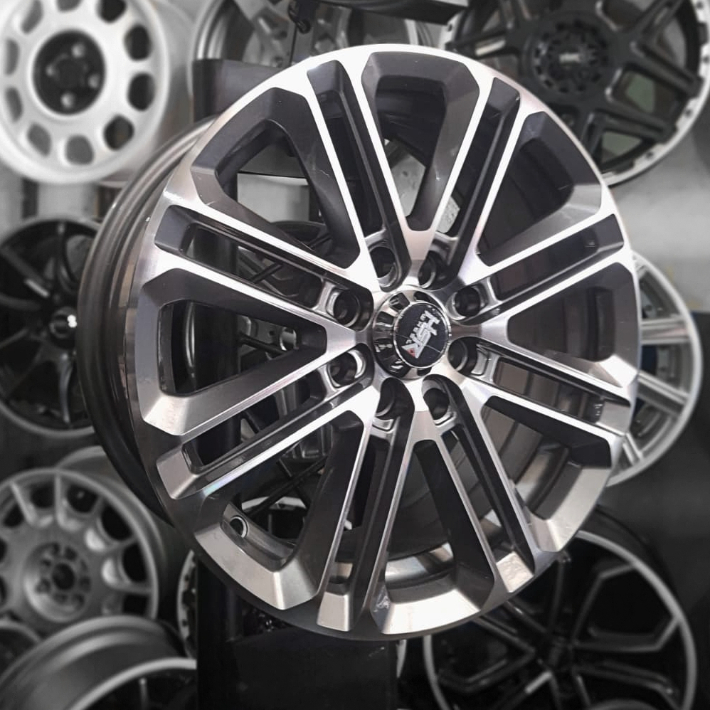 Pelek Ring 15 HSR Alkani H8 Velg Variasi Mobil Jazz,Brio,Avanza,Xenia - Free Ongkir