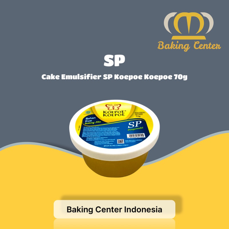 

Cake Emulsifier SP Koepoe Koepoe 70gr