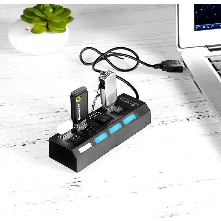 [GROSIR] SAMBUNGAN KABEL KONEKTOR USB FLASHDISK HUB 4 IN 1 PORT OUTPUT MOUSE KEYBOARD