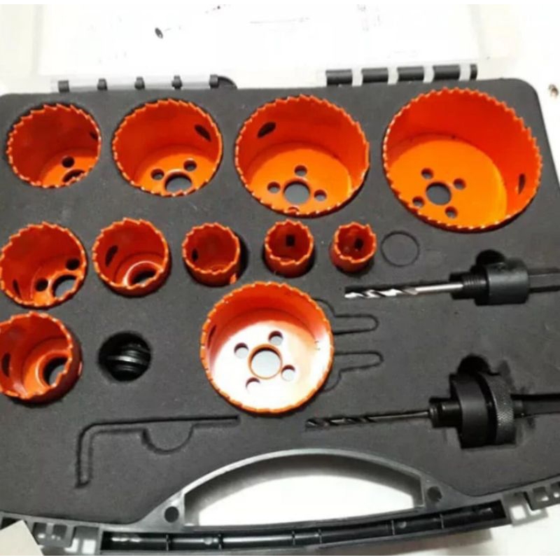 Hole Saw besi set mata bor  bulat for metal