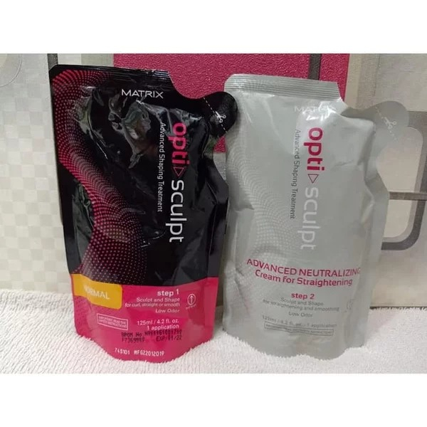 Matrix Mini Opt Sculpt Normal 125ml Step 1 and Step 2