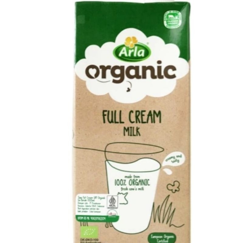 

Susu UHT Arla Organik Full Cream Milk 1 liter