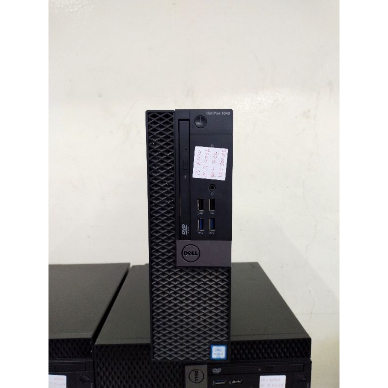 PC KOMPUTER CPU DELL OPTIPLEX 3040 CORE I3 6100 RAM 4GB SSD 120GB