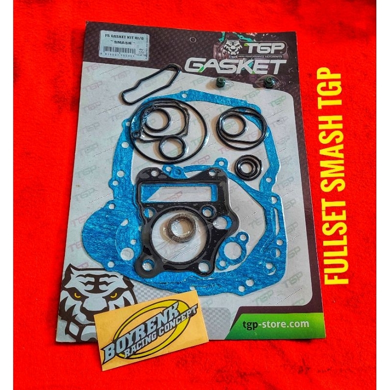 Paking Fullset Suzuki SMASH Gasket Kit Set Original TGP High Quality Perpak Packing Anti Bocor-BOYRENK RACING