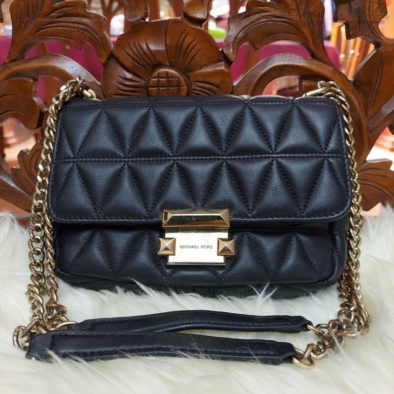 PRELOVED MK SLOAN SMALL QUILTED LEATHER