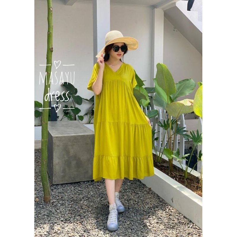 Daster bahan adem // daster masayu // daster rayon // dress rayon