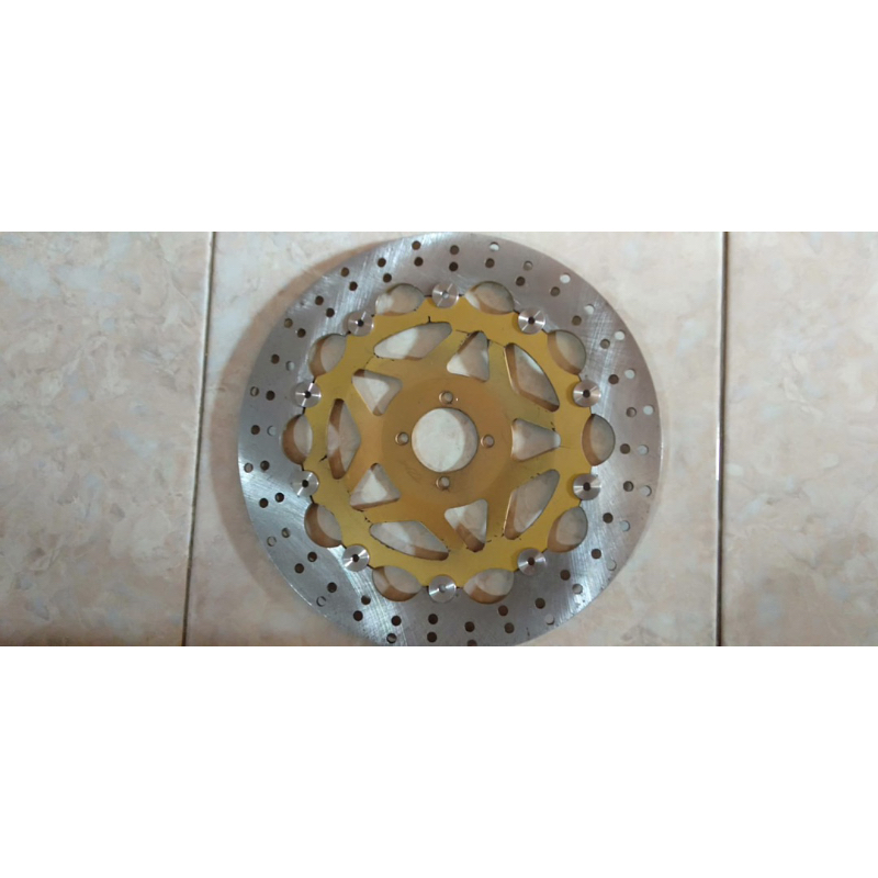 piringan rem depan satria 2T ploting ori Tzm axio 320mm