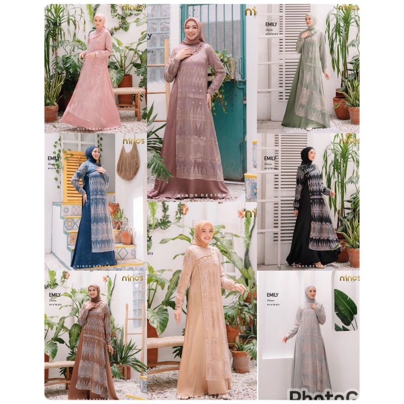 EMILY DRESS BYE NINOS DESIGN KY GTE 013/GAMIS NINOS ORI