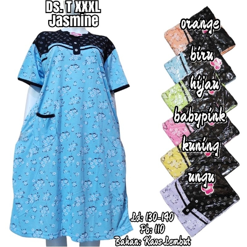 DASTER KAOS SUPER JUMBO LD 130 XXXL / DASTER JUMBO TANIA BIG SIZE (PAKET HEMAT)