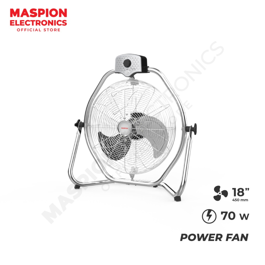 KIPAS ANGIN MASPION PW 1806 S / DESK FAN MASPION 18&quot; ORI