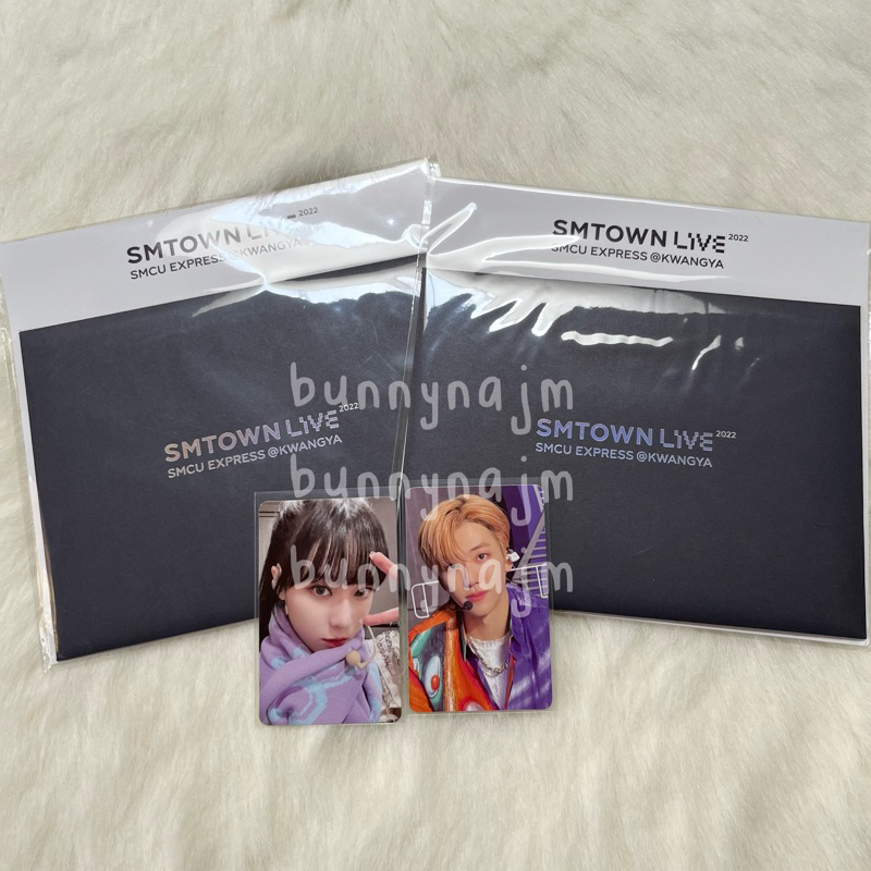 [READY] AR TICKET SMCU EXPRESS KWANGYA JAEMIN WINTER NCT DREAM AESPA FULLSET UNSEALED