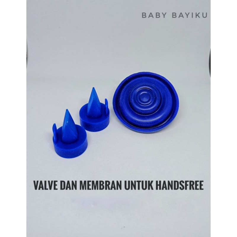 Valve Biru Membran Biru Untuk Pompa ASI Handsfree Dan Corong