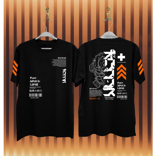 KAOS DISTRO JEPANG MASAKINI - FASHION PRIA MOTIF ROBOT KEREN  - KAOS DISTRO COWOK -T-SHIRT MAN