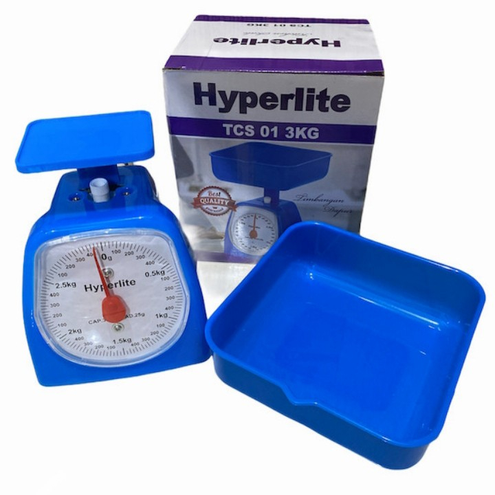 Hyperlite TCS 01 Timbangan Dapur Kue Kapasitas 3Kg Original