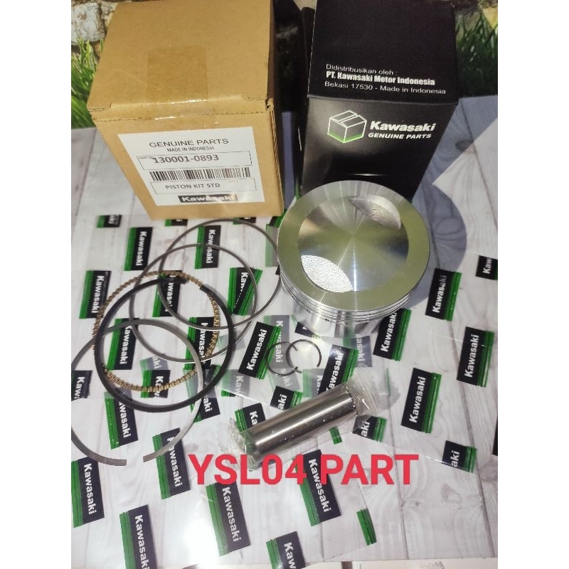 PISTON ORIGINAL KAWASAKI KLX 150 KLX L KLX S TELE BF DETREKER  PISTON STD KAWASAKI KLX