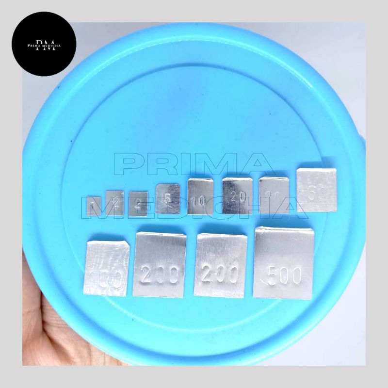 Anak Timbangan Miligram Farmasi / Anak Timbangan mg