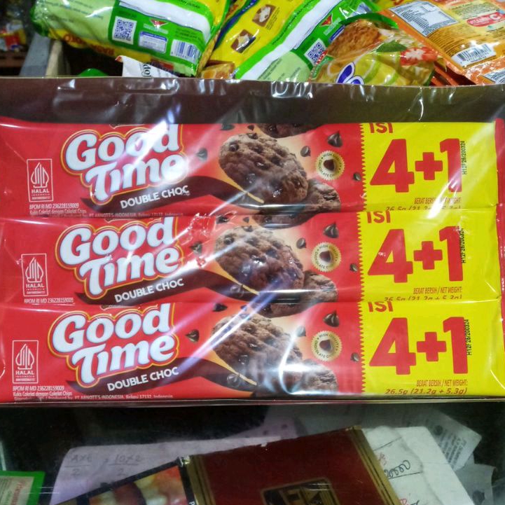 

Good time eceran 2000 per pak isi 12 bgks