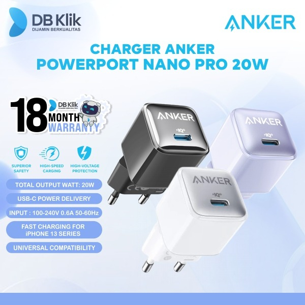 Charger Anker PowerPort Nano Pro 20W-Wall Charger Anker PowerPort Nano